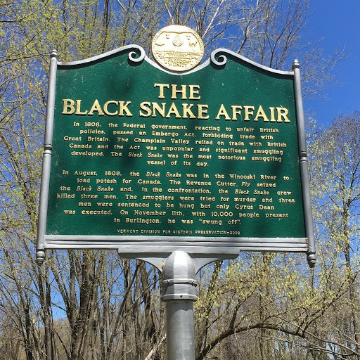 THE BLACK SNAKE AFFAIR In 1808. the Federal goverament. reacting to unfair British policies, passed an Embargo Act. forbidding trade with Great Britain. The Champlain Valley relied on trade with...