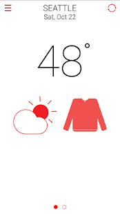 Weather it! screenshot for Android