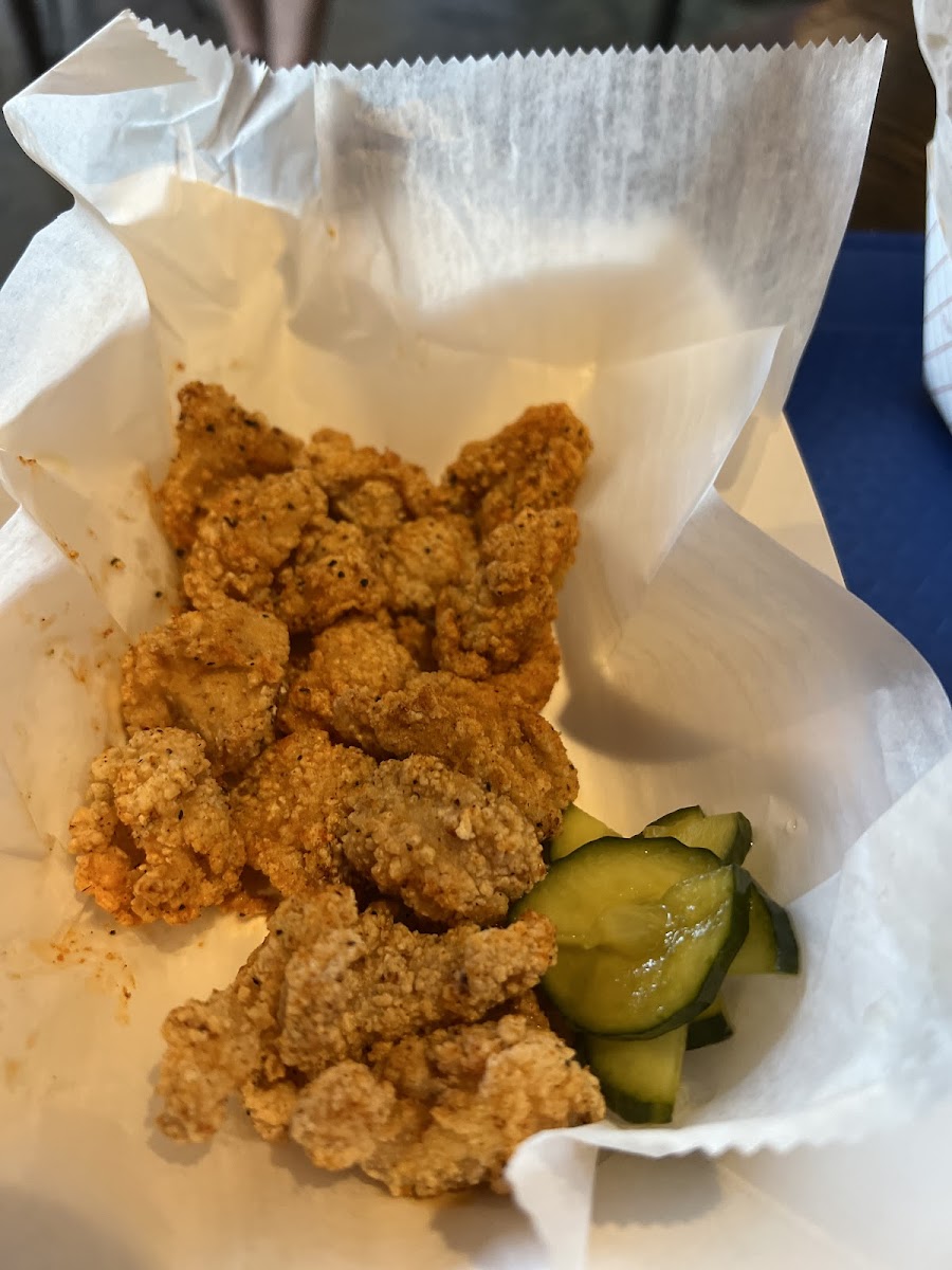 GF Popcorn Chicken... Fantastic!