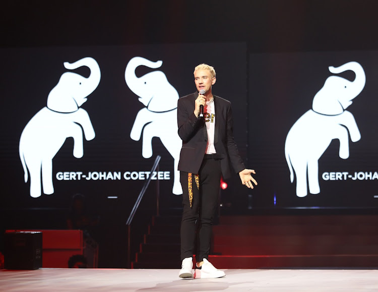 Fashion designer Gert Johan-Coetzee.