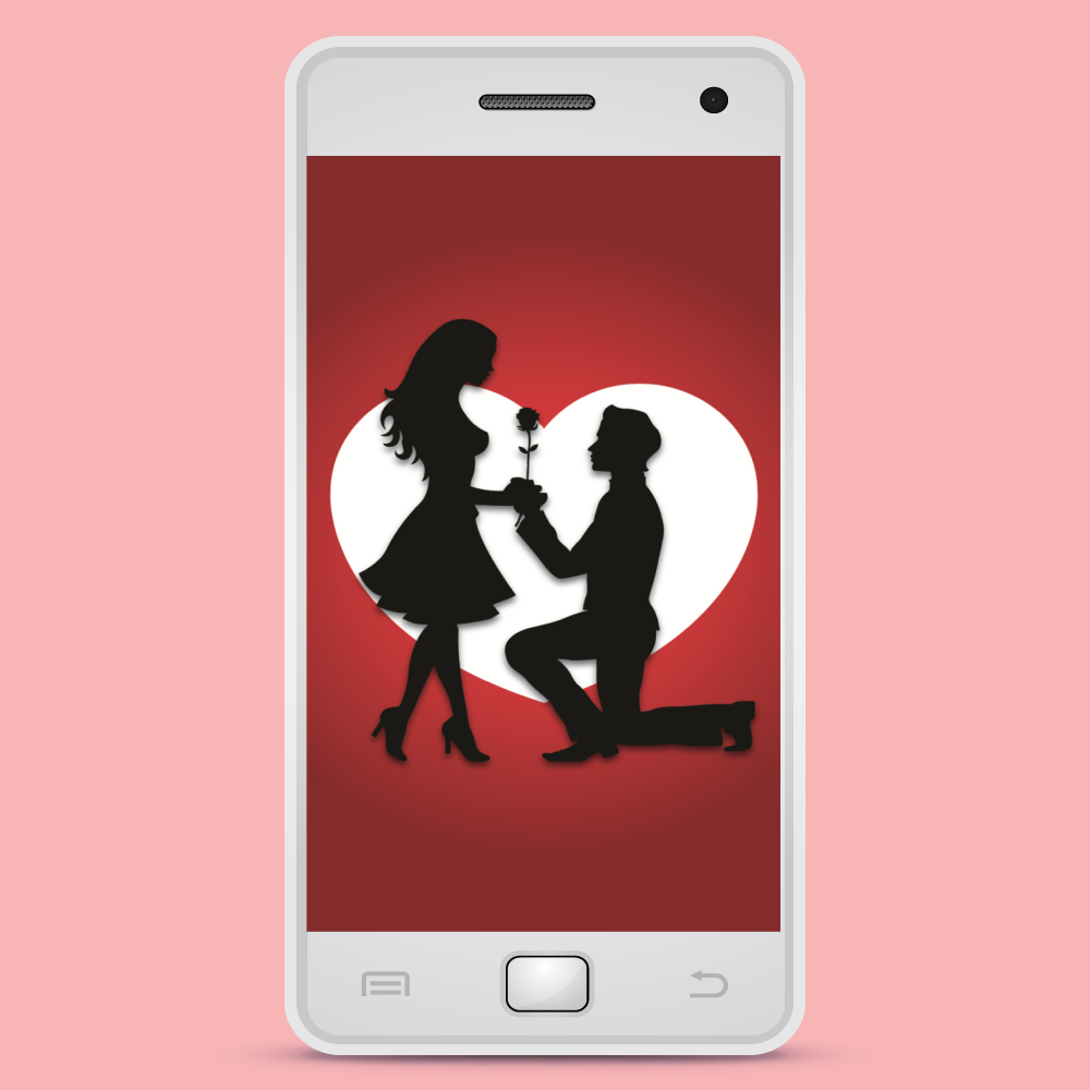 Android application Valentines Day screenshort