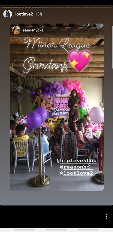 LootLove shared posts about the birthday on her Instagram Stories.