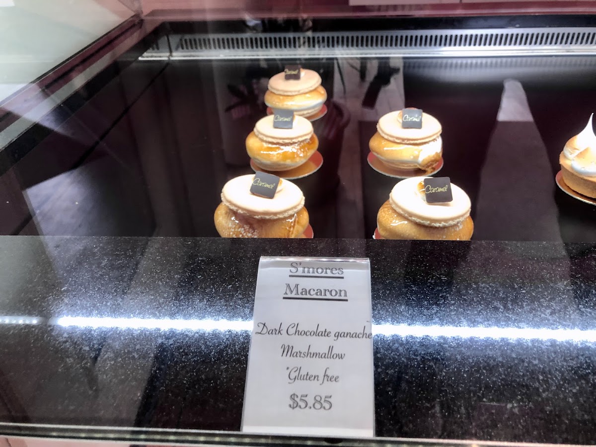 Gluten-Free Dessert at Caramel French Patisserie