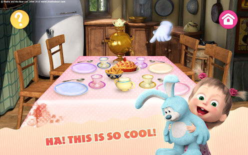  Masha and the Bear Child Games: Cooking Adventure- 스크린샷 미리보기 이미지  