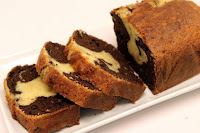 Chocolate and Vanilla Marble Cake