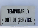 Signs - 3 X 5 Temporarily Out Service