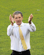 Kaizer Chiefs coach Stuart Baxter. Photo: Veli Nhlapo