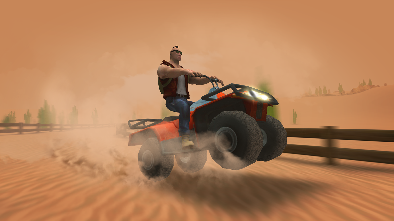 Android application 4x4 Off-Road Desert ATV screenshort