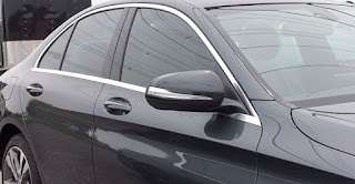 Window tint on a Mercedes-Benz C300 - Ottawa