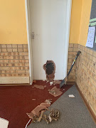 The school in Tshwane which has been broken into twice since Friday. The education department says such incidents hamper preparation for pupils to return to school on June 1.