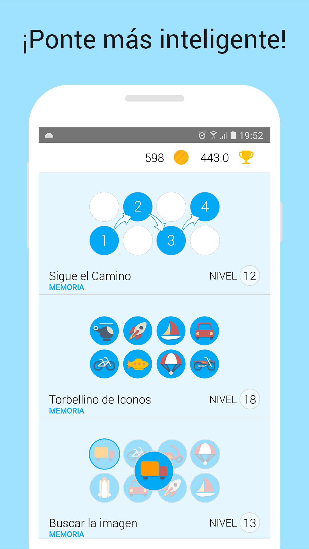 Android application Memory Games: Brain Training screenshort