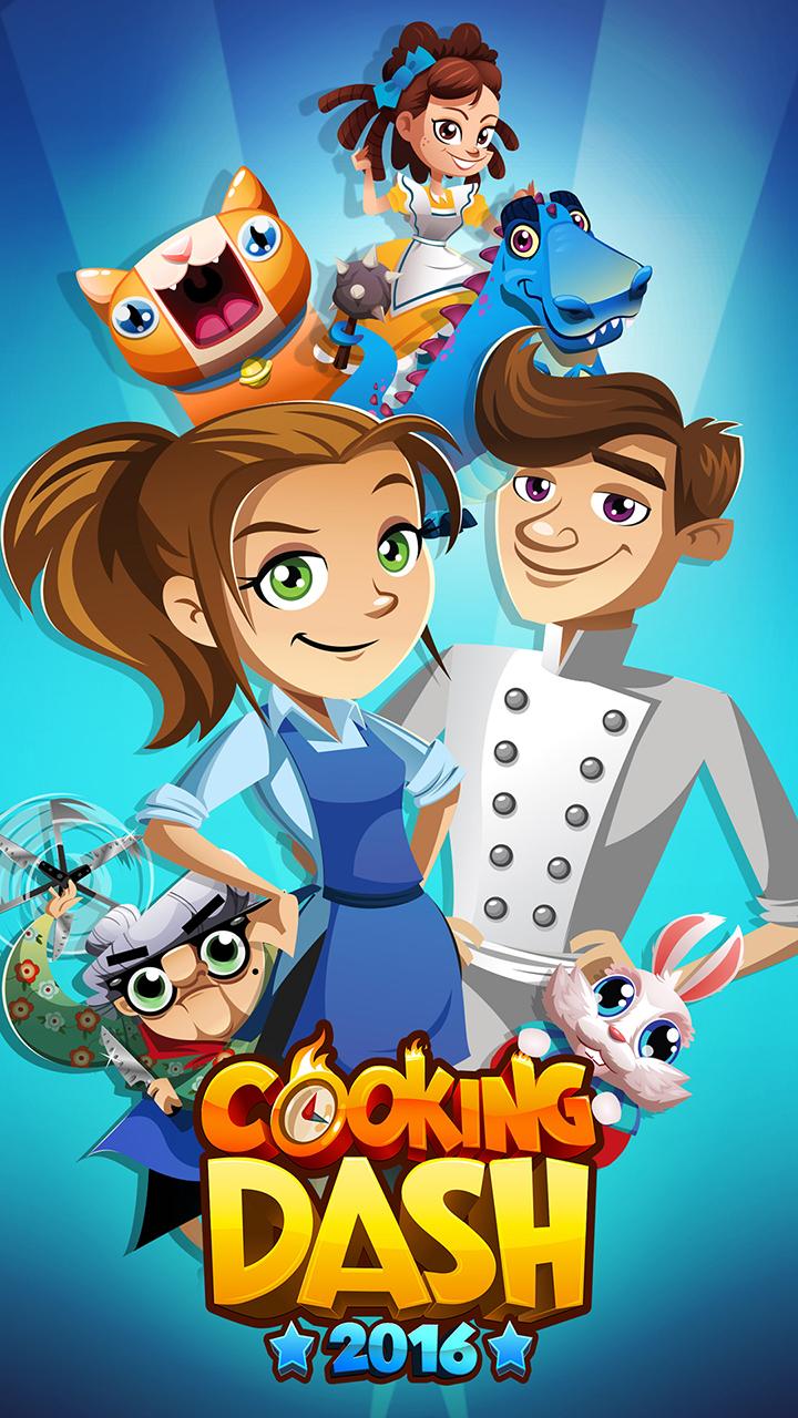 Android application Cooking Dash screenshort