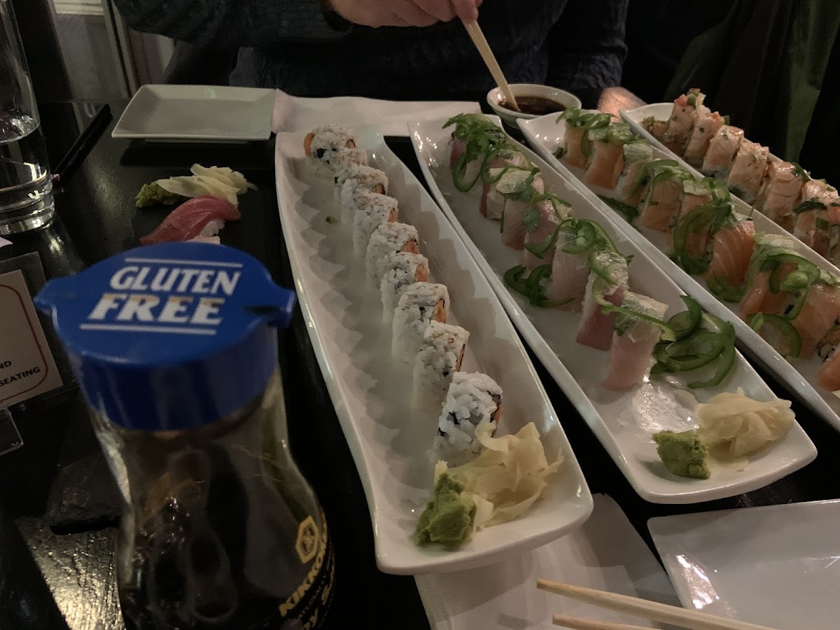 Gluten-Free Sushi at Japonessa Sushi Cocina