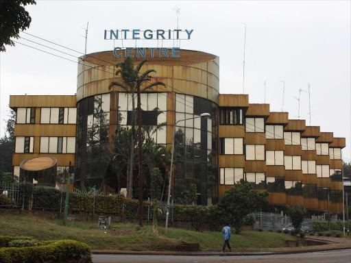 EACC offices at Integrity Centre in Nairobi.