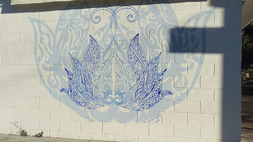 Lotus Mural