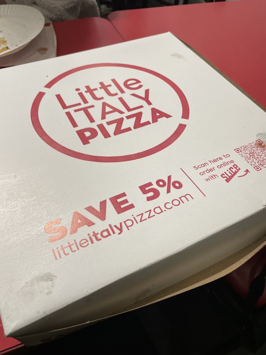 Gluten-Free at Little Italy Pizza