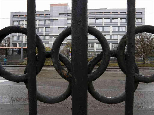 A view through a fence, decorated with the Olympic rings, shows a building of the federal state budgetary institution 'Federal scientific centre of physical culture and sports', which houses a laboratory accredited by the World Anti-Doping Agency (WADA), in Moscow, Russia on November 11, 2015. Photo/REUTERS