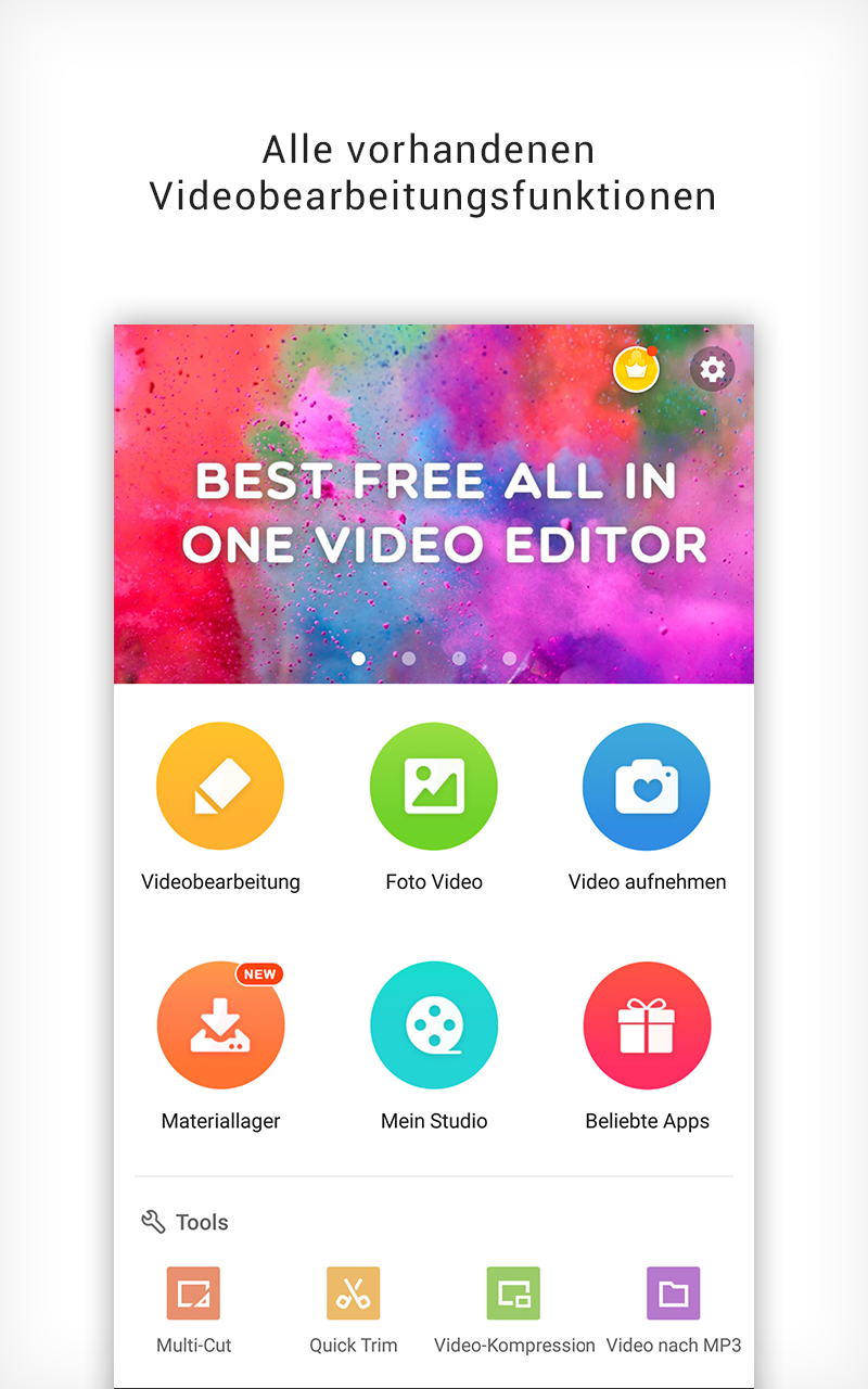 Android application Video Editor & Maker VideoShow screenshort