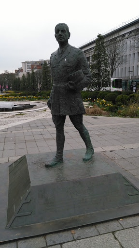 Général de Gaulle Statue Nante