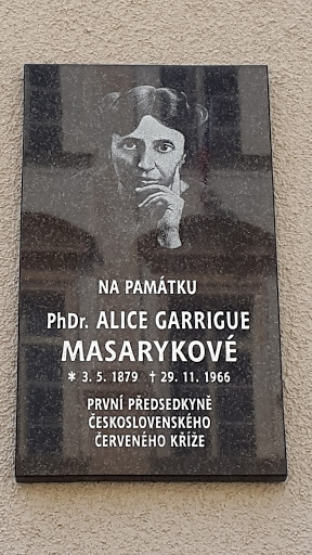Pamětní Deska A.G. Masarykové 