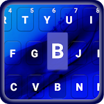 Liquid SkyBlue Emoji keyboard Apk