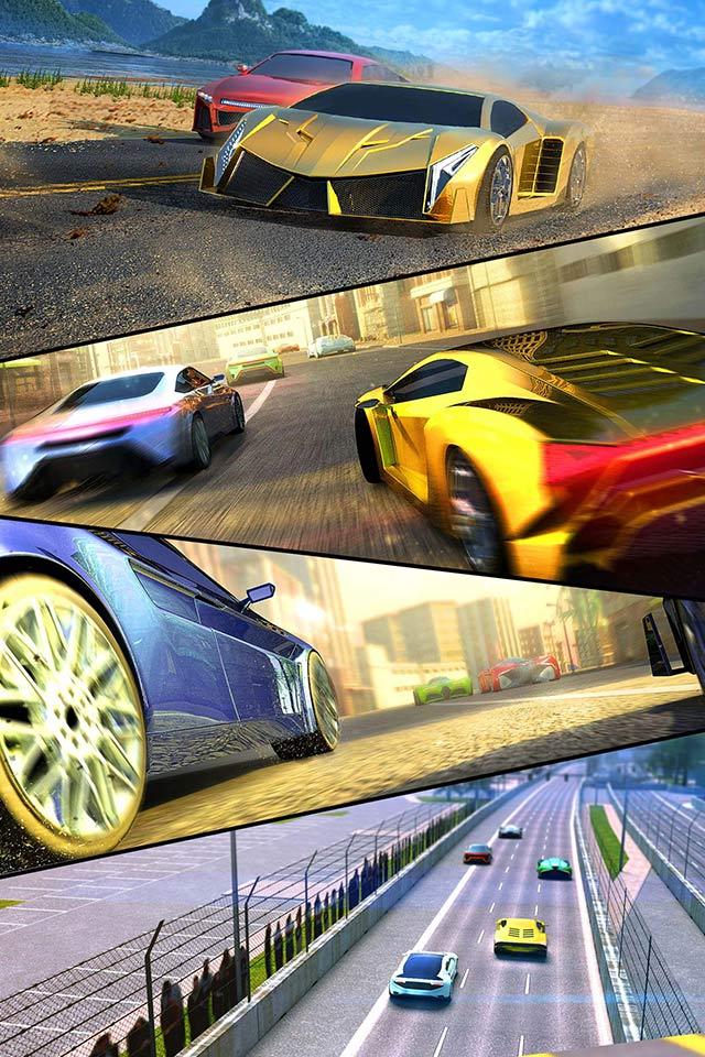 Android application Racing 3D: Asphalt Real Tracks screenshort