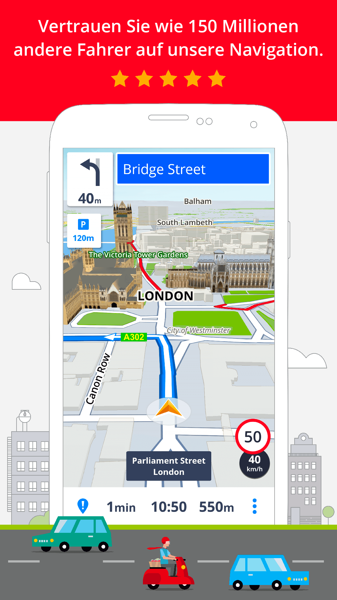 Android application Sygic GPS Navigation & Maps screenshort