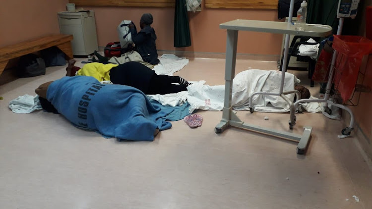 Women were allegedly made to sleep on the floor of Edenvale Hospital's maternity ward, prompting an investigation by the Gauteng health department.