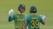 Kyle Verreynne and Zubayr Hamza enjoyed a healthy partnership when Proteas were sent to bat against Netherlands before the match was delayed by rain.
