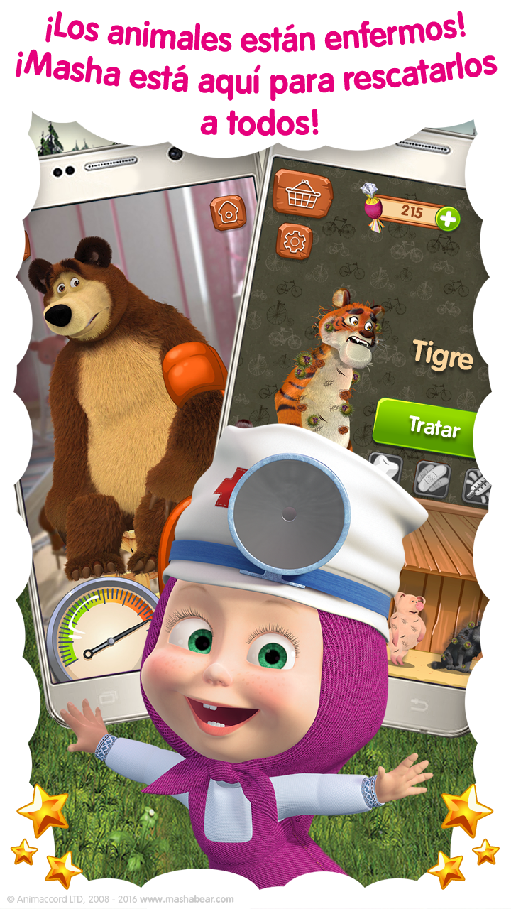 Android application Masha and the Bear: Hospital screenshort