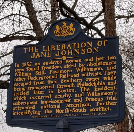 THE LIBERATION OF JANE JOHNSON In 1855, an enslaved woman and her two sons found freedom, aided by abolitionists William Still, Passmore Williamson, and other Underground Railroad activists. They...