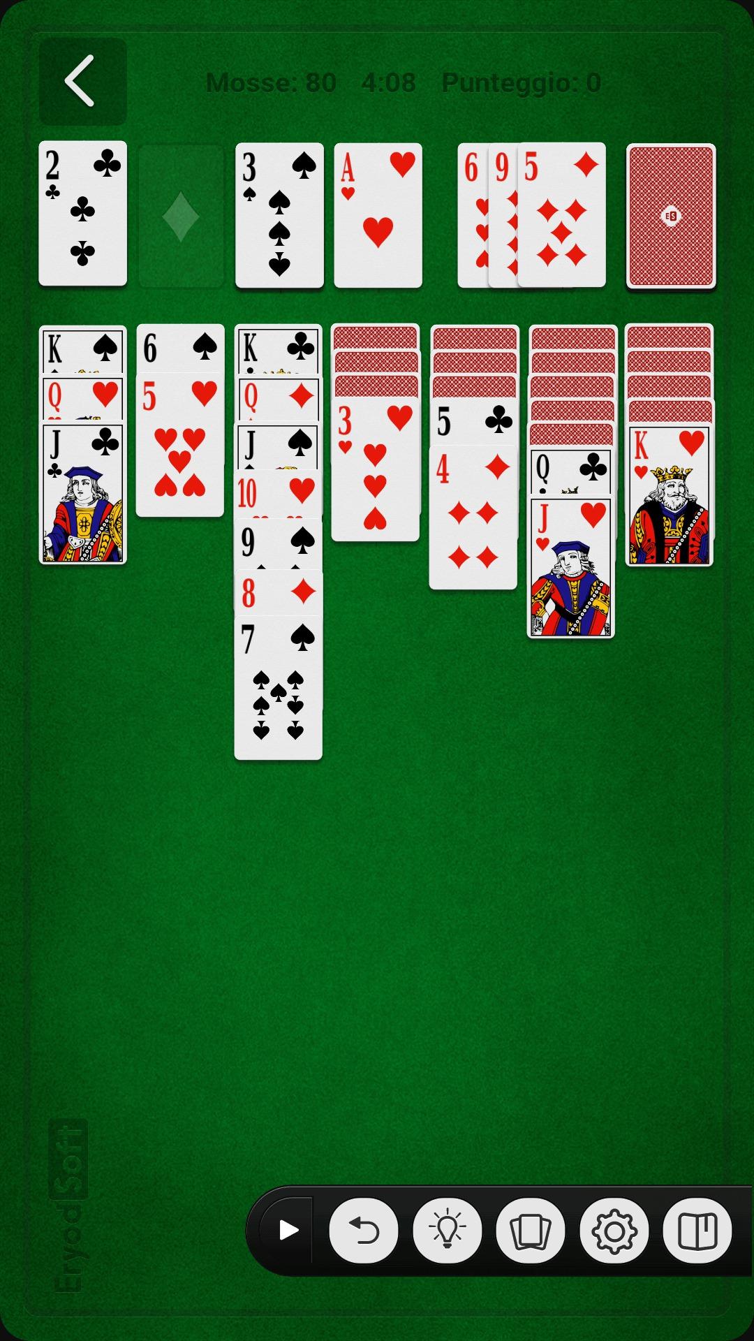 Android application Solitaire (Klondike) screenshort