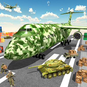 Download Army Cargo Plane Craft: Army Transport Games For PC Windows and Mac