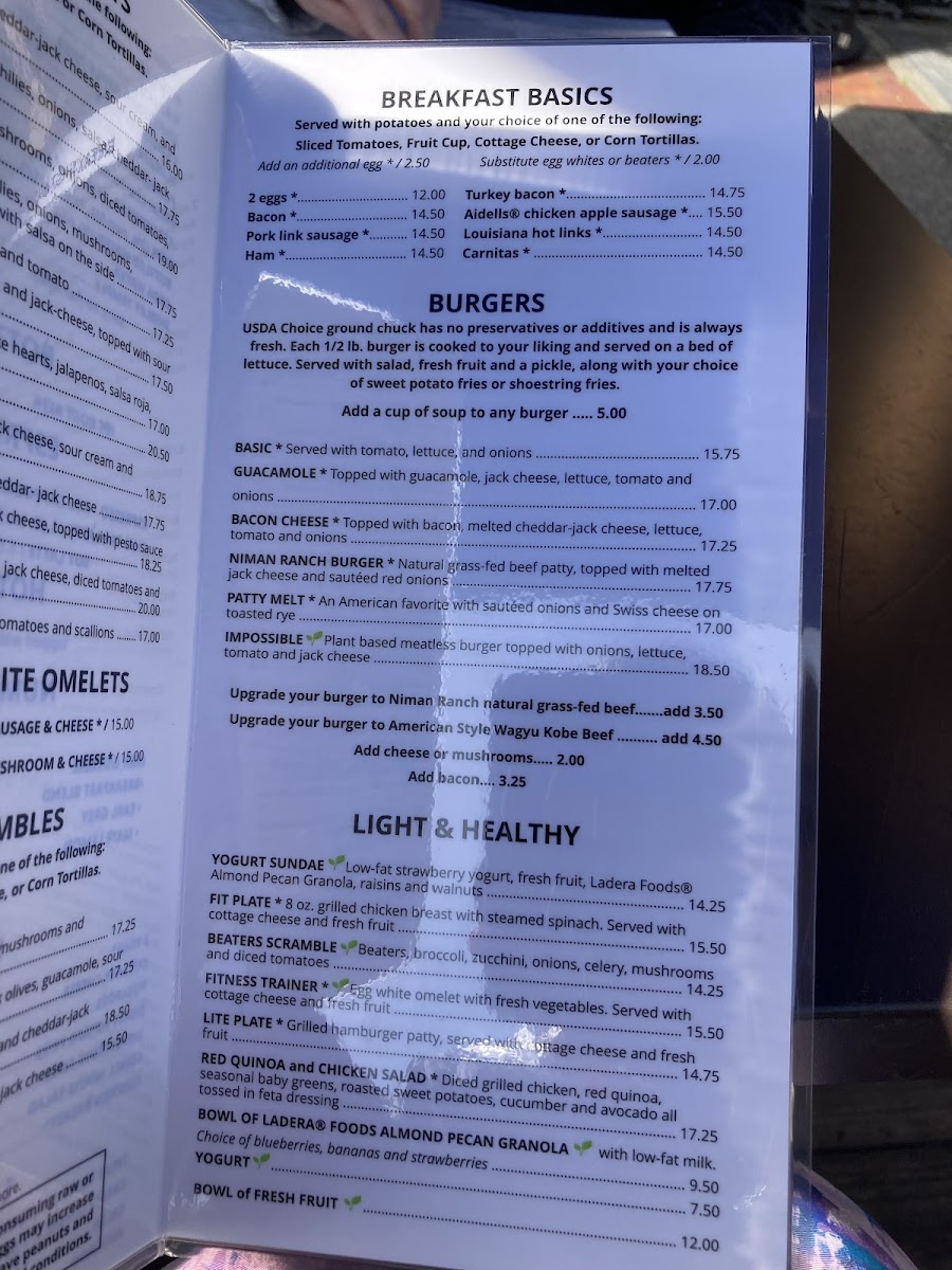 Gf menu right side