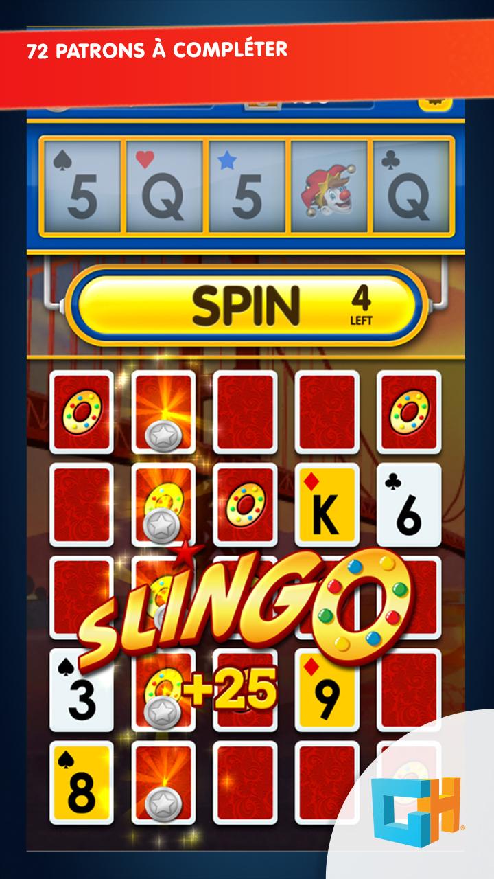 Android application Slingo Shuffle - Bingo & Slots screenshort