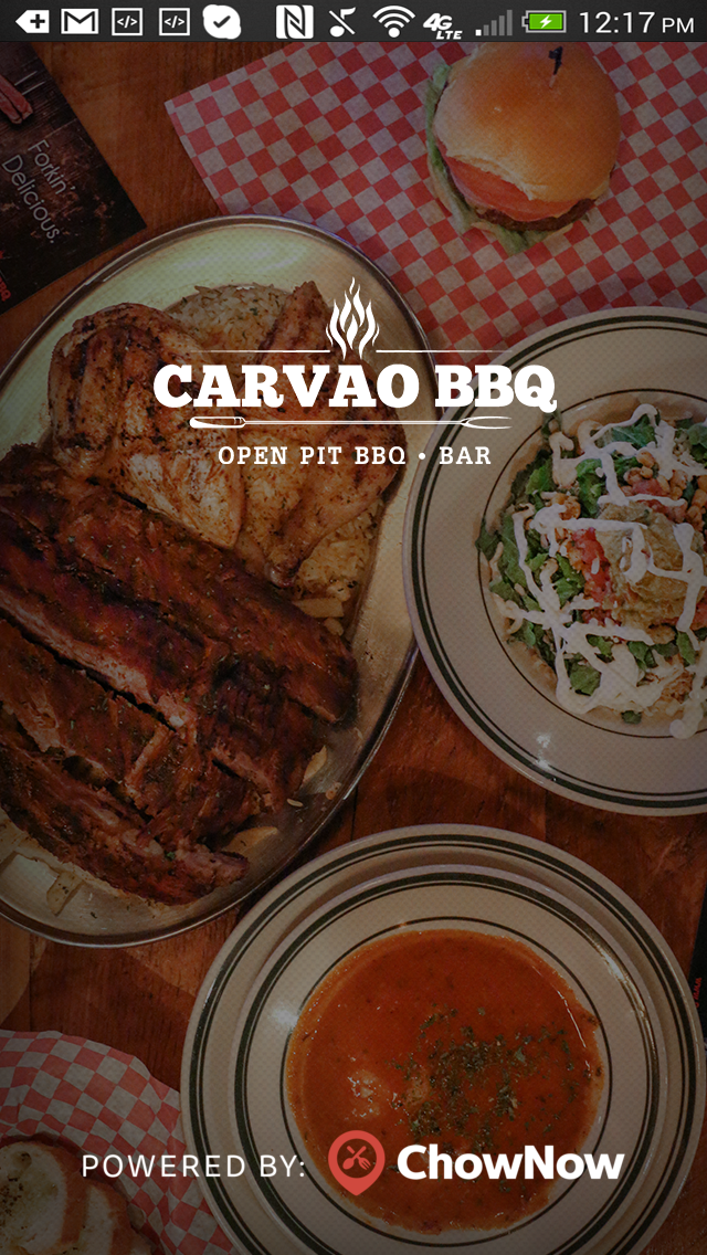 Android application Carvao BBQ screenshort