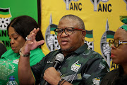 ANC secretary-general Fikile Mbalula says Western Cape residents must get themselves out of the gutter and vote for the ANC. File photo.