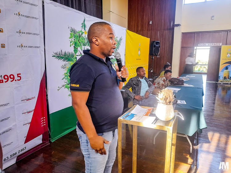 Siyabulela Madyo, the event organiser of Ndlambe music festival, has taken up the responsibility of ploughing back to his community.