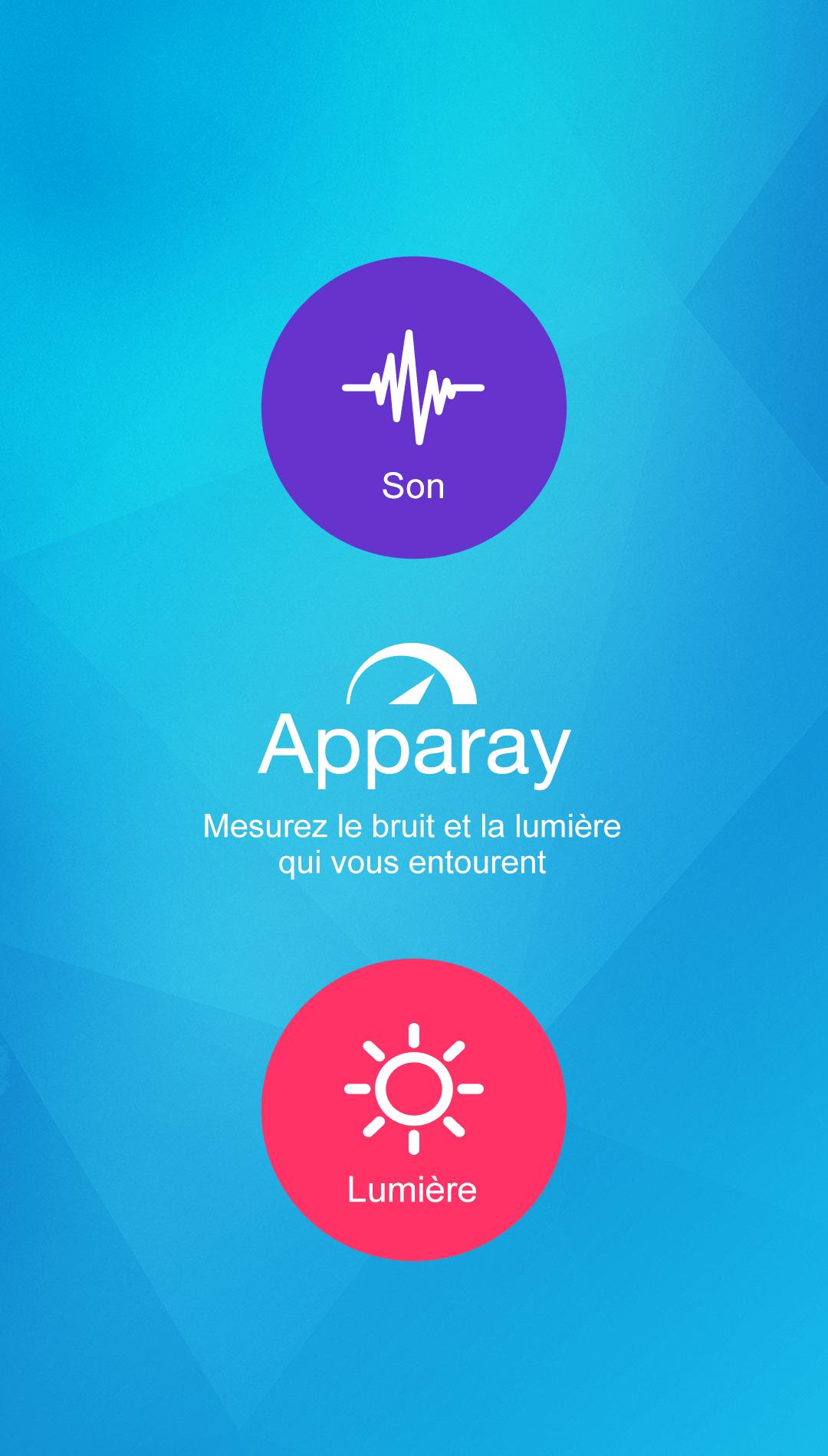 Android application Apparay screenshort