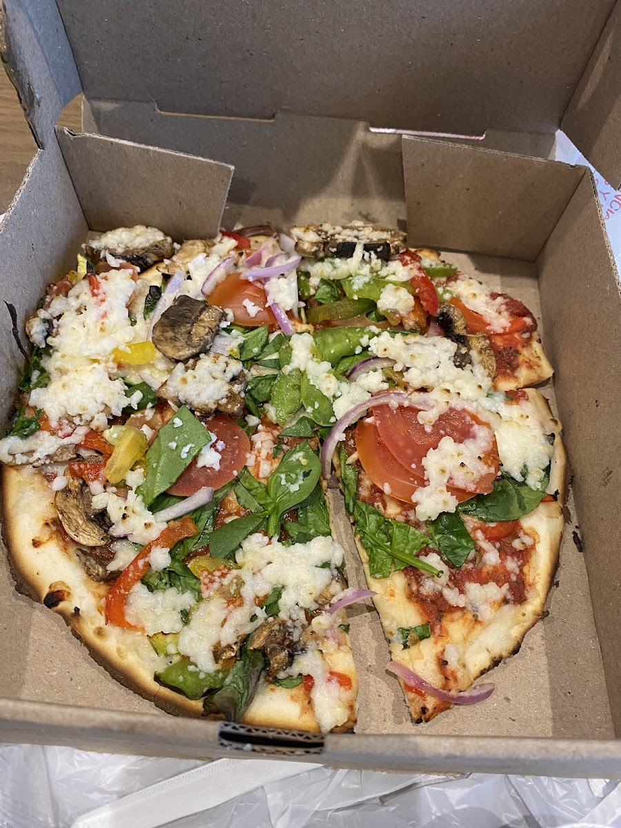 Gluten-Free Pizza at Palio's Pizza Cafe On Tap