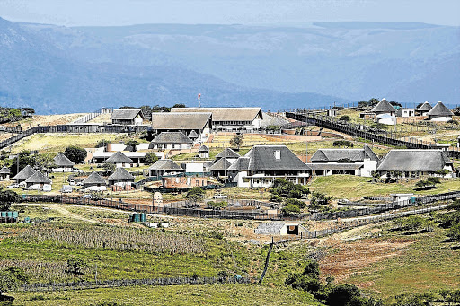 KEY TO THE KINGDOM: President Zuma's homestead in Nkandla is seen as a key point.