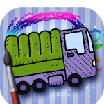 Coloring Cars Games for Kids Apk