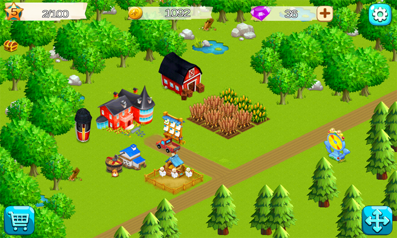 Android application Farm City screenshort