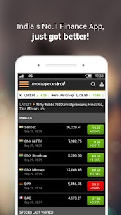 Moneycontrol Markets on Mobile screenshot for Android