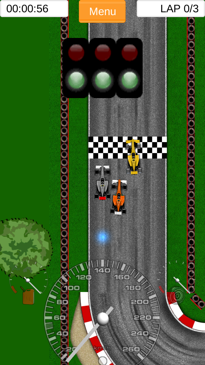 Android application Pole Position Car Racing screenshort