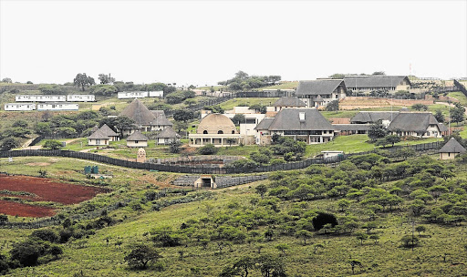 President Jacob Zuma's homestead at Nkandla. File photo