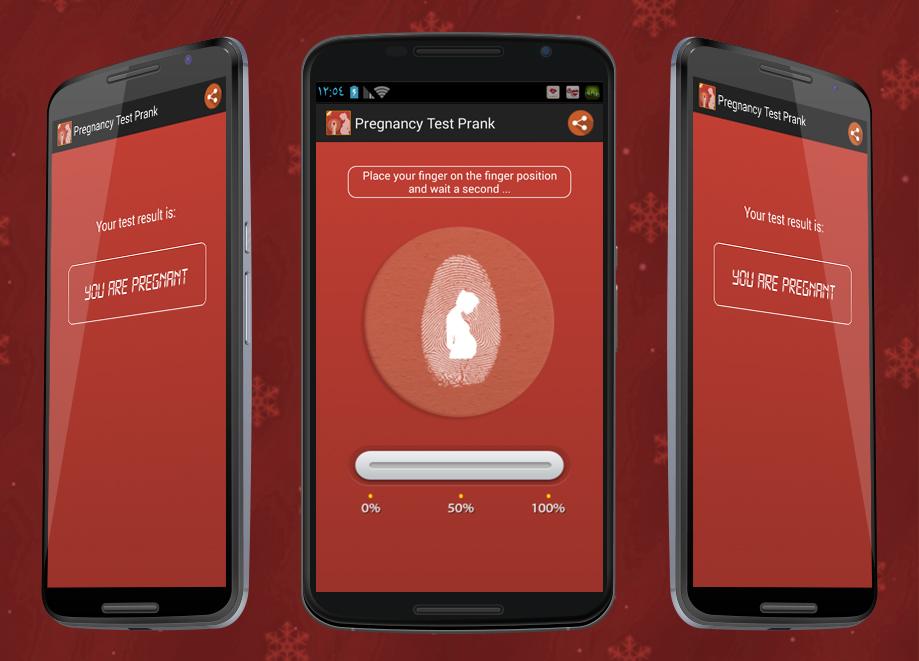 Android application Pregnancy Test Checker Prank screenshort