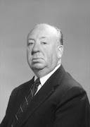 Studio publicity photo of director Alfred Hitchcock.