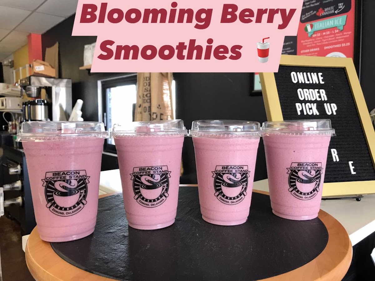 Gluten Free Blooming Berry Smoothie