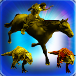 Archer on Horse: Dino Hunter Apk